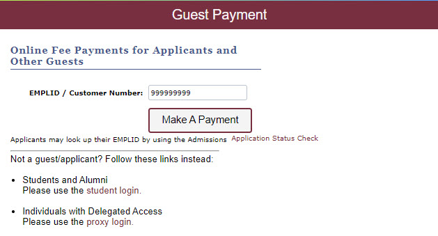 Guest Payment